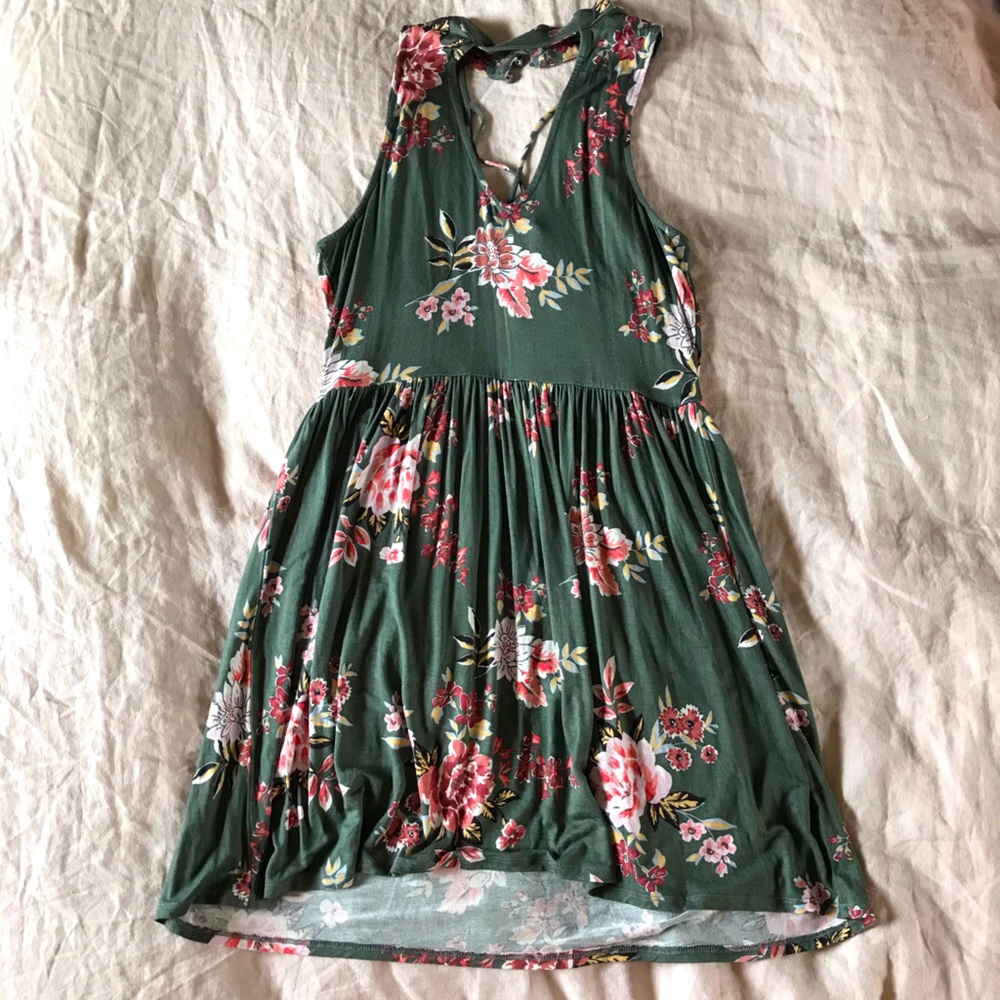 Short Floral Summer Dress